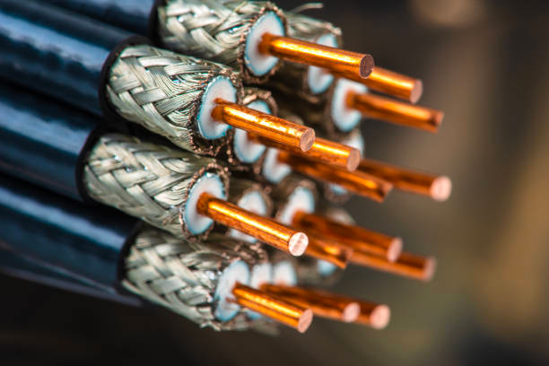 Coaxial cables are the most popular as they provide extreme shielding 