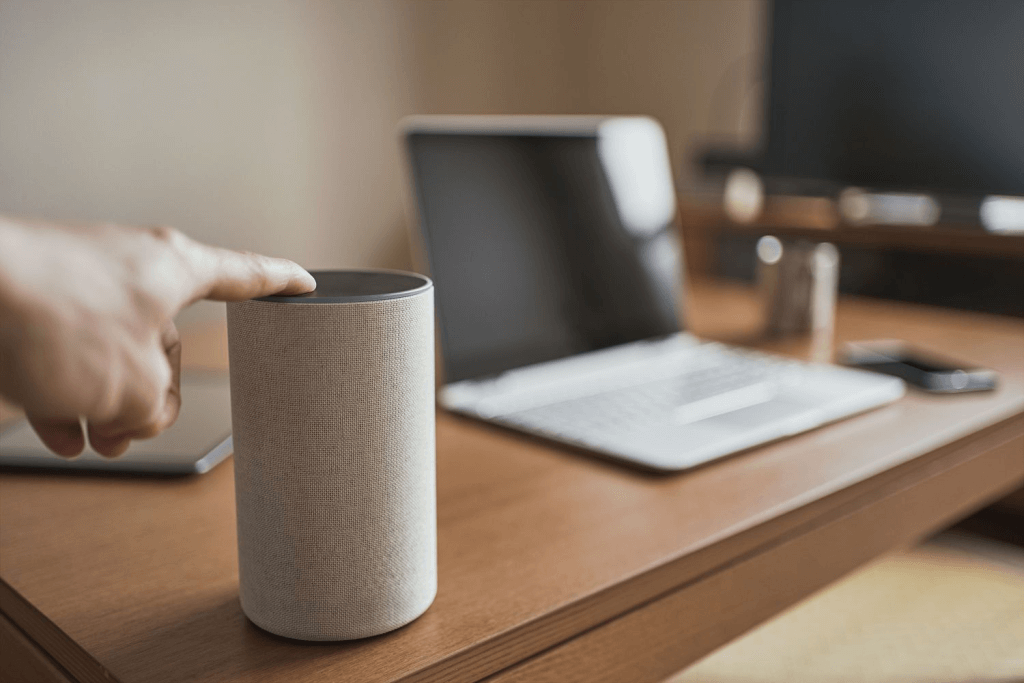 It's really easy to link a JBL megaphone to macOS devices