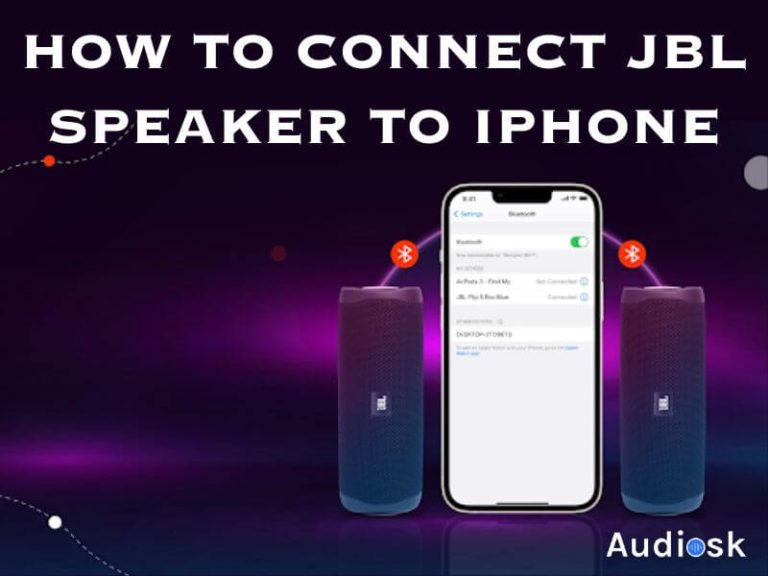 how to connect jbl speaker to iphone