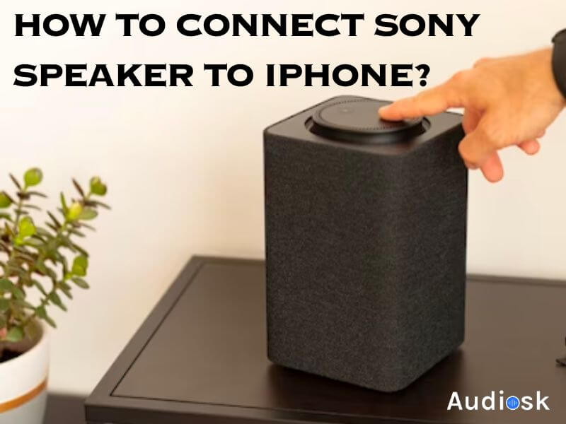 How To Connect Sony Speaker To Iphone? 2 Methods Detail