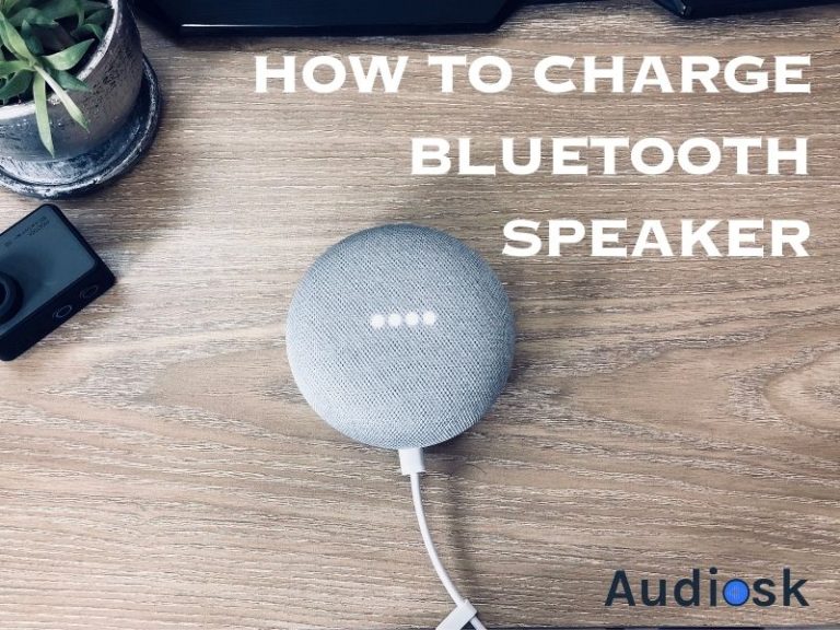 how to charge bluetooth speaker