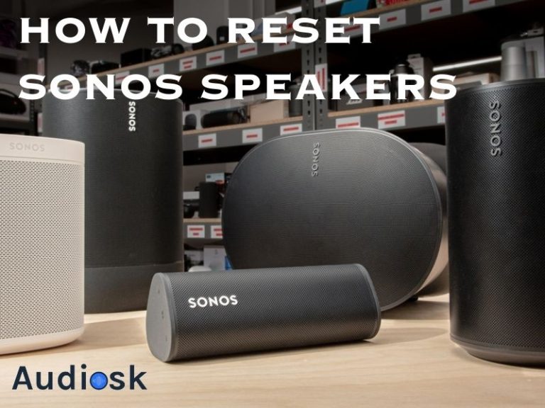 full guide to reset sonos speakers