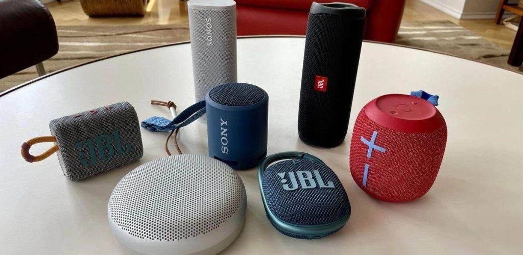 many type of bluetooth speakers
