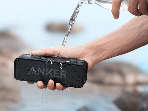 Anker speakers have good water resistance