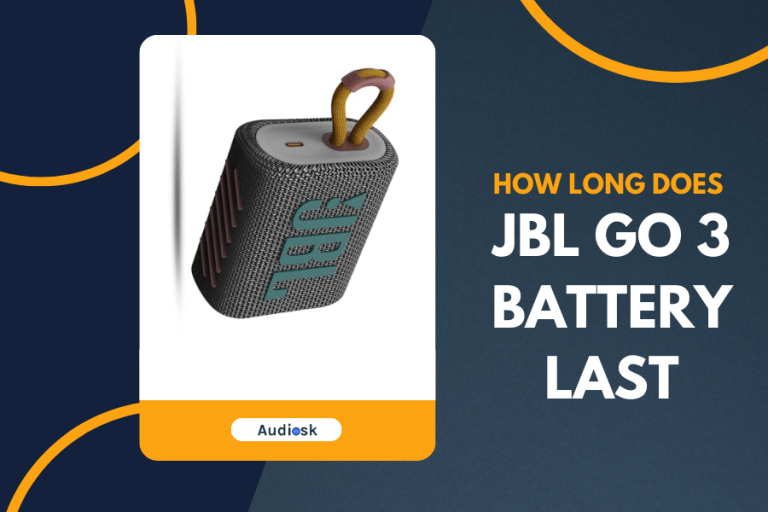 how long does jbl go 3 battery last