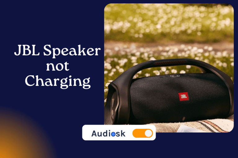 why is my jbl speaker not charging
